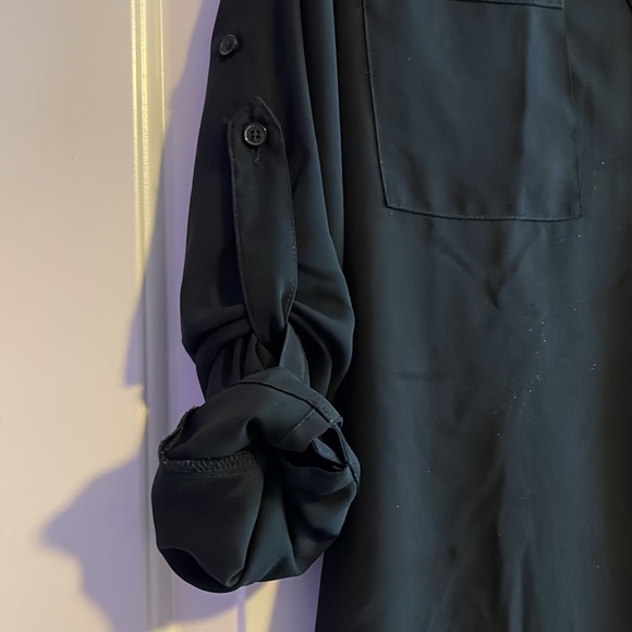 Express Black Button Down shirt - Picture 3 of 4